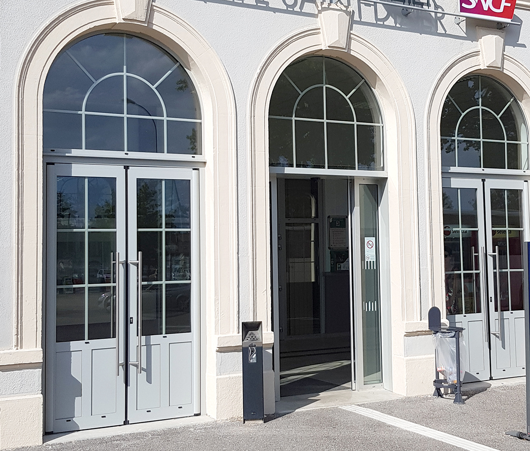 Porte Grand Trafic de la gare SNCF de Saint-Dizier